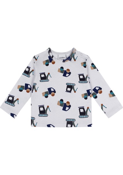 Inşaat Ekibi Uzun Kollu Tshirt Pantolon Erkek Bebek Ikili Set fiyatları