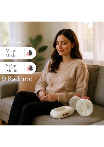 Kybele Giyilebilir Elektrikli Göğüs Pompası 150 ml fırsatları