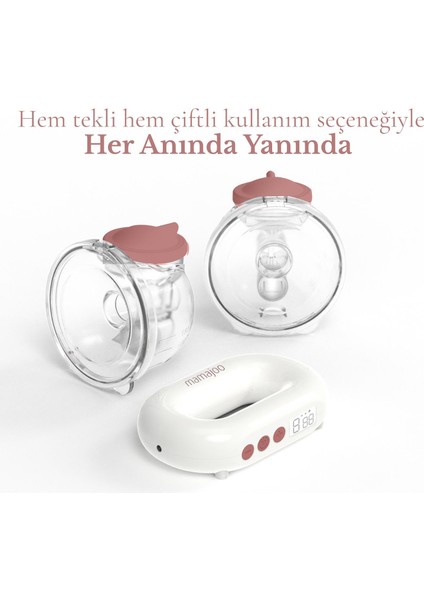 Kybele Giyilebilir Elektrikli Göğüs Pompası 150 ml