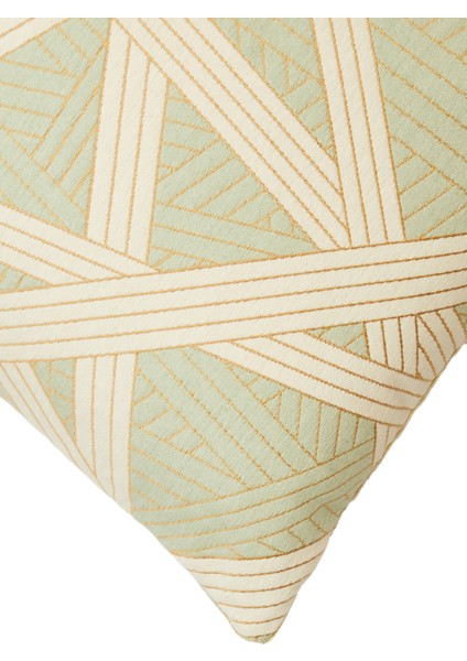 Nastri Cushion Beyaz Yeşil Dekoratif Yastık modelleri
