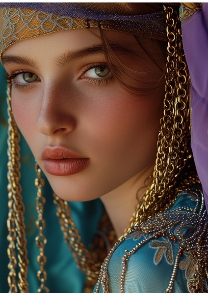 Michelle By Jean S. Partre Fine Art Baskı 70X70 cm fiyatları