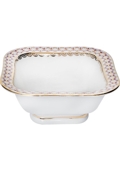 Net Blues Pembe Porselen Salata Kasesi