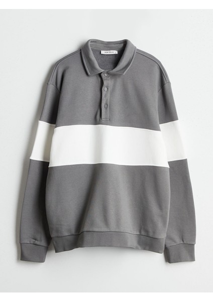 Yeni Sezon Polo Yaka Erkek Sweatshirt indirimleri
