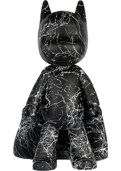 Super Pop Batman Graf Siyah Heykel