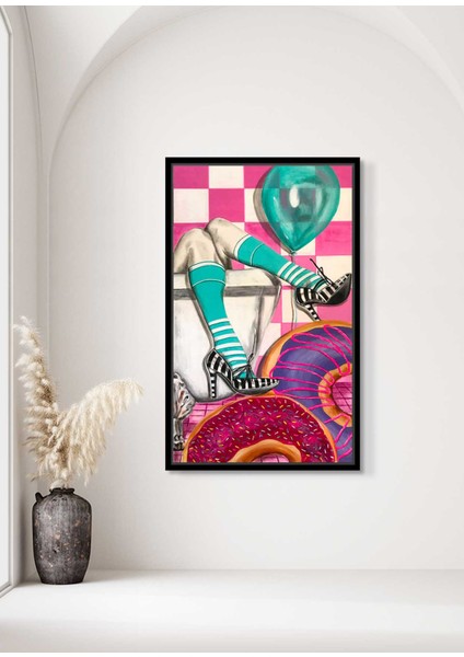 Party By Esra Meral Floating Çerçeveli Tablo modelleri