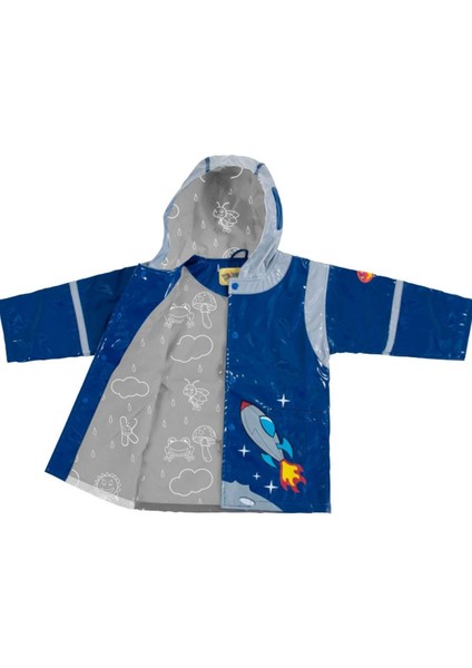 Uzay Kahramanı Çocuk Yağmurluk 5 Yaş modelleri