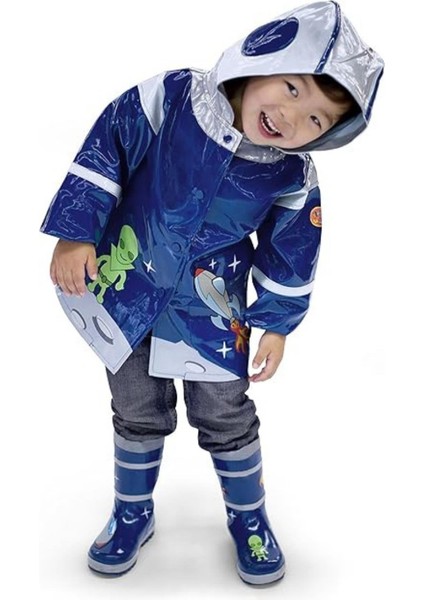 Uzay Kahramanı Çocuk Yağmurluk 5 Yaş indirimleri