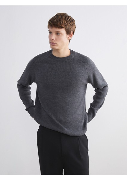 Yeni Sezon Bisiklet Yaka Erkek Triko Kazak