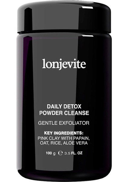 Daily Detox Powder Cleanse Günlük Detoks Toz Temizleyici 100 gr