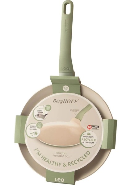 Leo Balance Sage Yeşil Alüminyum Pancake Tavası 26 cm fiyatları