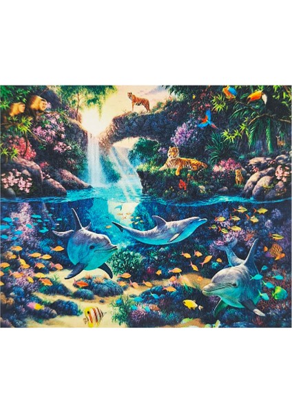 5d Elmas Taş Işleme Kiti 40X50 cm Ormanın Derinliği Desen fiyatları