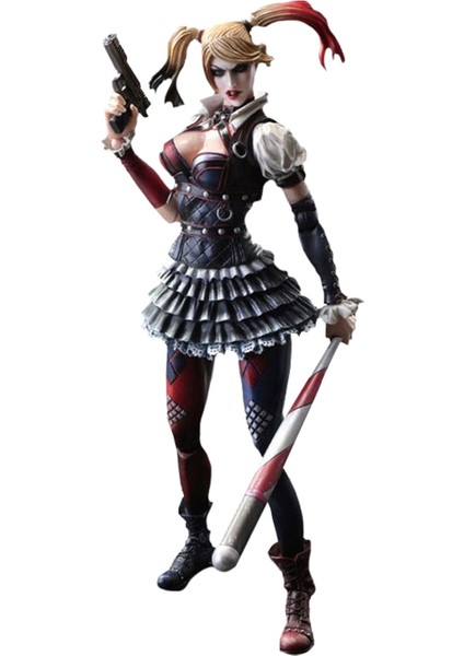 Arkham Knight Play Arts Kai Harley Quinn Figür