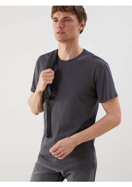 Yeni Sezon Bisiklet Yaka Kısa Kollu Erkek Pijama Üst