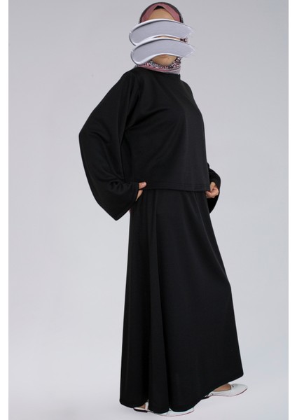 Mevsimlik Ecrin Kumaş Geniş Kol Crop & Çan Etek Kadın Takım fiyatları