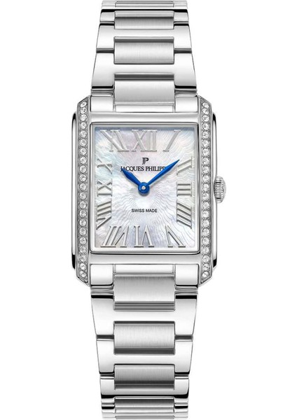 JPQLS911386 Metalik Gri Çelik Kadın Kol Saati