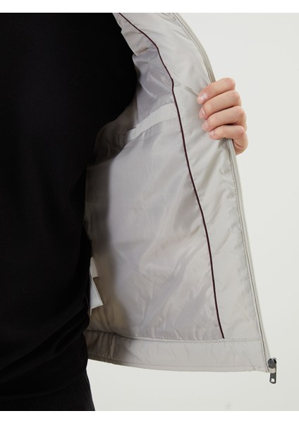 Yeni Sezon Standart Kalıp Kolej Yaka Erkek Şişme Yelek fırsatları