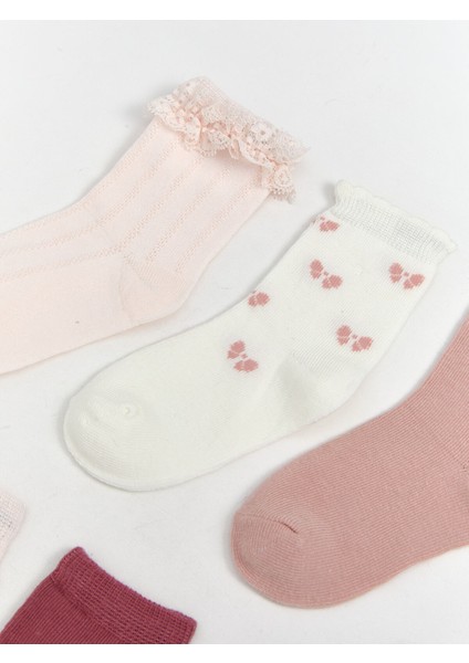 Yeni Sezon Kız Bebek Soket Çorap 5'li fiyatları