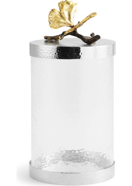 Butterfly Gingko Cam Kavanoz M