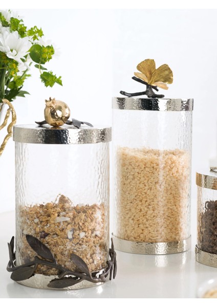 Butterfly Gingko Cam Kavanoz M indirimleri