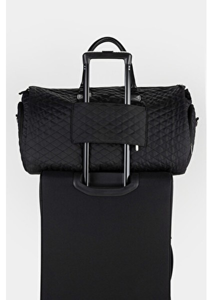 Unisex Siyah Özel Takım Elbise ve Ayakkabı Bölmeli Spor Seyahat Çantası El Valizi indirimleri