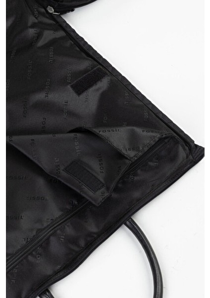 Unisex Siyah Özel Takım Elbise ve Ayakkabı Bölmeli Spor Seyahat Çantası El Valizi