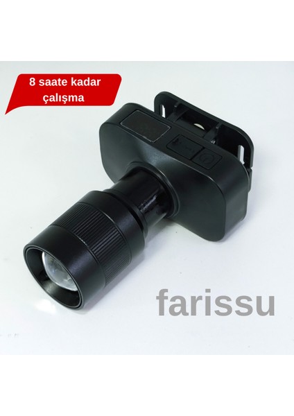 Gold Kama GK700SM LED Kafa Feneri – 30W Zoomlu, Şarjlı, Uzun Çalışma Süreli fiyatları