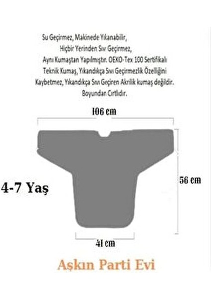 4-7 Yaş Zoo Sıvı Geçirmez, Makinede Yıkanabilir, Uzun Kollu Çocuk Faaliyet Aktivite Boyama Önlüğü fırsatları