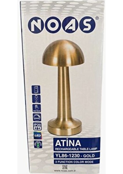 Atina Gold Masa Lambası modelleri