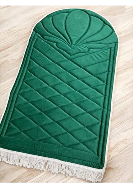 Lüks Ortopedik Diz Ağrıtmayan Süngerli Hediyelik Çeyizlik Burgu Saçaklı Çantalı Seccade fırsatları