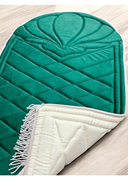 Lüks Ortopedik Diz Ağrıtmayan Süngerli Hediyelik Çeyizlik Burgu Saçaklı Çantalı Seccade indirimleri