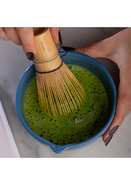 Matcha Çayı Fırçası Geleneksel Bambu Çırpıcı El Yapımı Köpürtücü Bamboo Whisk (Chasen)