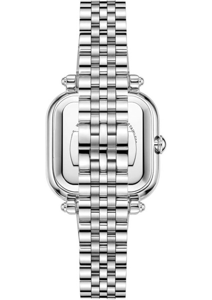 JPQLS801326 Metalik Gri Çelik Kadın Kol Saati fırsatları