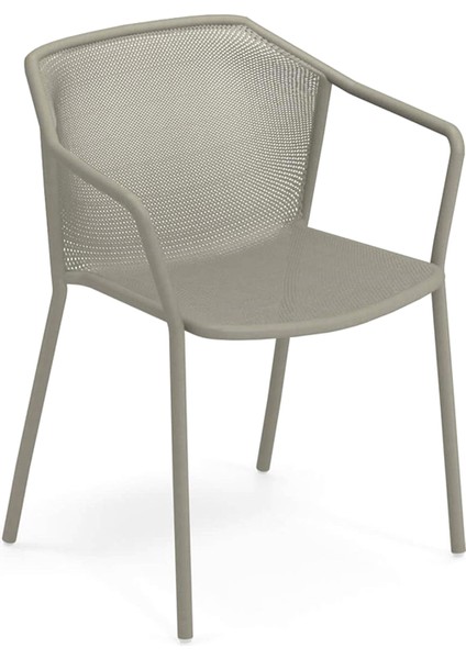 Darwin Grey Green Çelik Bahçe Sandalyesi