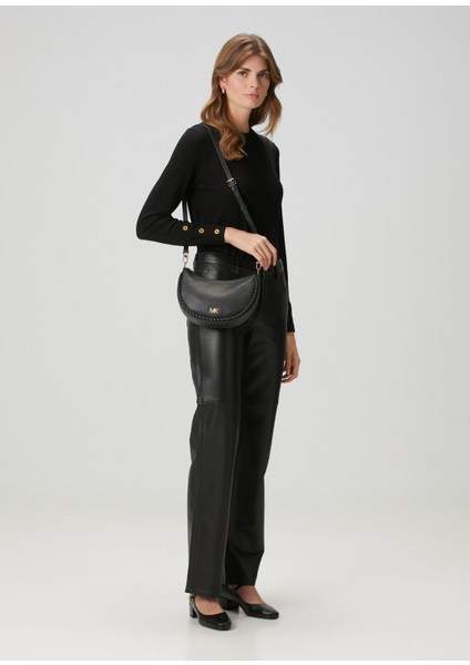 Kyla Small Siyah Kadın Deri Çanta fiyatları
