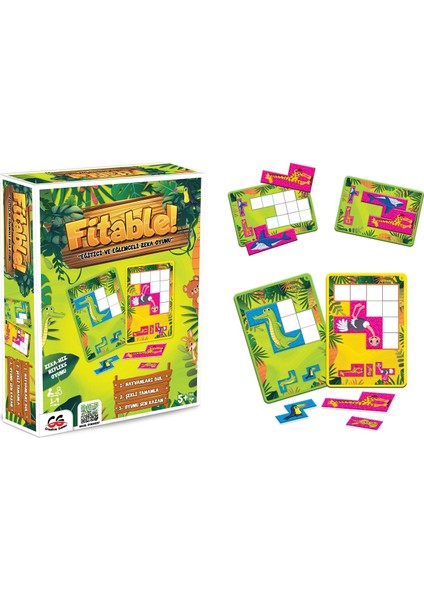 Creati Games Fitable Eğitici Eğlenceli Zeka Oyunu
