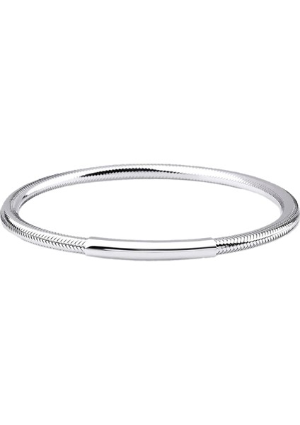 Ince Plakalı Flex 14 Ayar Altın Kadın Bileklik