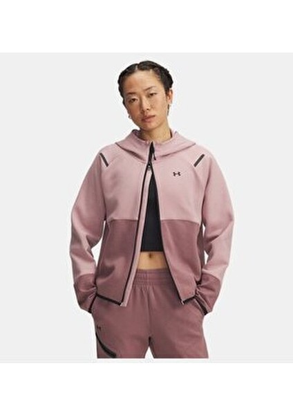 Kadın Ua Unstoppable Fleece Tam Fermuarlı Sweatshirt 1379842-673