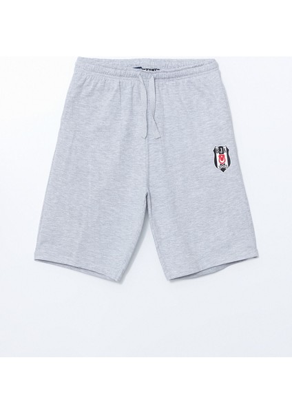 Yeni Sezon Standart Kalıp Beşiktaş Baskılı Erkek Pijama Alt Şort