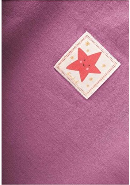 Kadın Etiket Detaylı Sweatshirt Takım 1-7 Yaş Fuşya Özel Olay Temalı modelleri