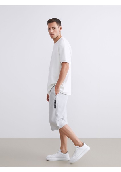 Yeni Sezon Standart Kalıp Erkek Bermuda Şort