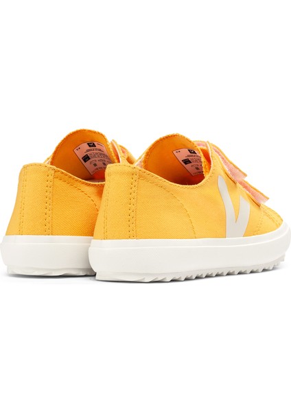 Turuncu Logolu Unisex Çocuk Organik Pamuk Sneaker modelleri