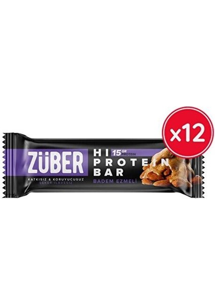 Badem Ezmeli Yüksek Protein Bar 12 x 45 gr fiyatları
