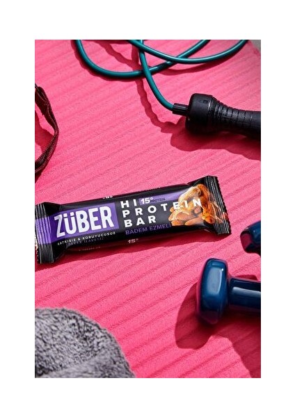 Badem Ezmeli Yüksek Protein Bar 12 x 45 gr indirimleri