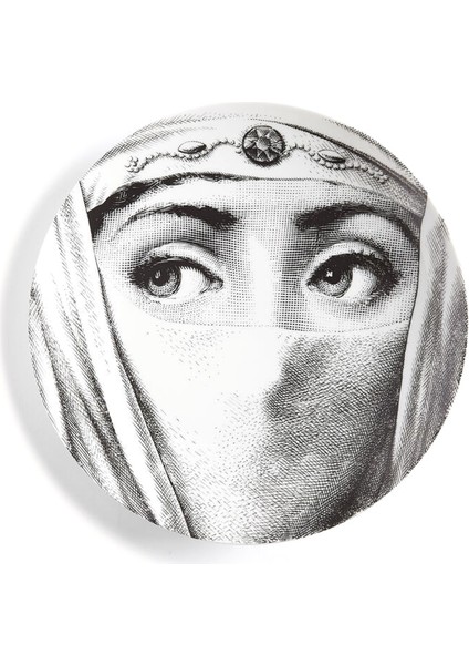 Tema E Varia 84 Beyaz Porselen Dekoratif Tabak