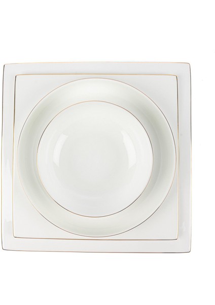 Naimas Gold 24 Parça 6 Kişilik Bone China Yemek Takımı fiyatları