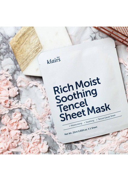 Rich Moist Soothing Tencel Sheet Mask Ultra Nemlendirici Maske 25ML modelleri