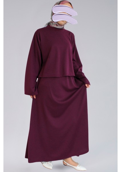 Mevsimlik Ecrin Kumaş Geniş Kol Crop & Çan Etek Kadın Takım fırsatları