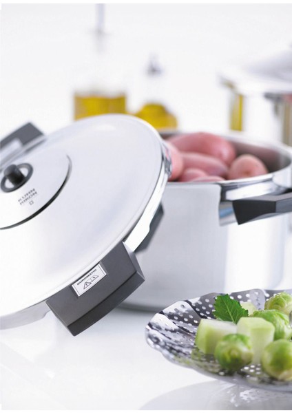 Duromatic 3014 2'li Düdüklü Tencere Seti 4+8 L indirimleri