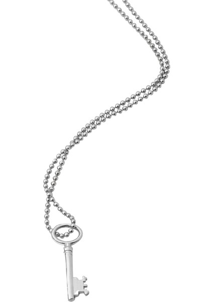 Anahtar 925 Ayar Gümüş Erkek Kolye fiyatları