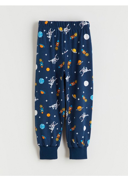 Yeni Sezon Beli Lastikli Erkek Çocuk Pijama Alt 2'li fiyatları